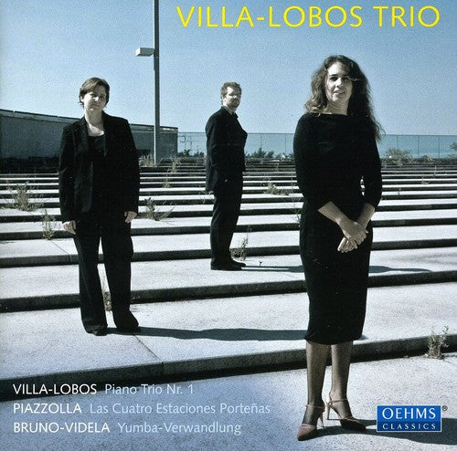 Villalobos - Villa-Lobos Trio Play Villa-Lobos & Piazzolla Music CD