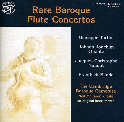 The Cambridge Baroque Camerata - Rare Baroque Flute Concertos Music CD