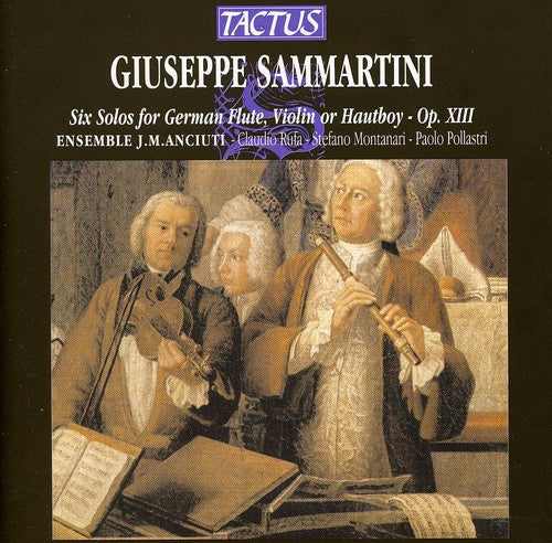 Ensemble J.M. Anciuti - 6 Solos for Lute Violin or Oboe Music CD