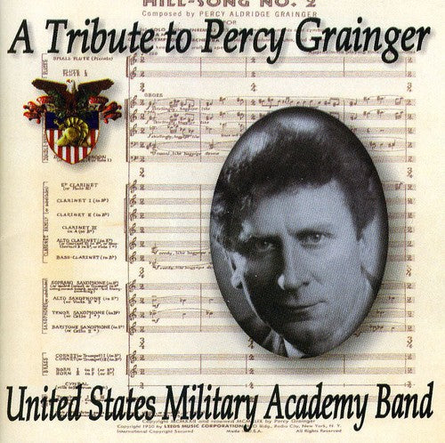United States Military Academy Band - Tribute to Percy Grainger Music CD