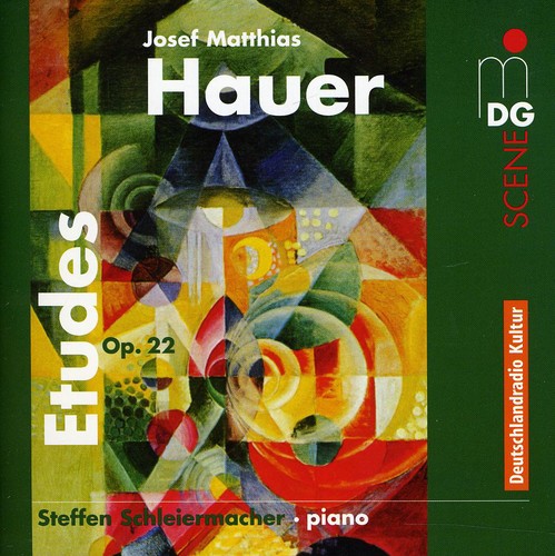 Hauer / Hauer - Atonal Etudes for Piano Op 22 Music CD