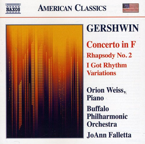 Joann Falletta - Concerto in F & Rhapsody No. 2 / I Got Rhythm Music CD