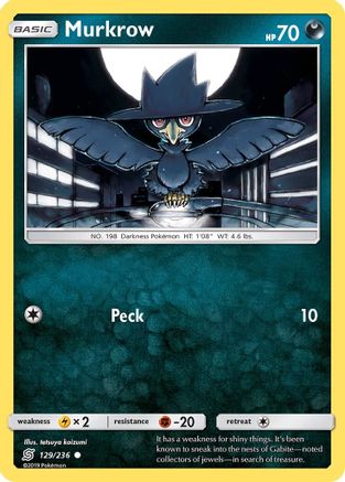 Murkrow 129/236 - SM Unified Minds