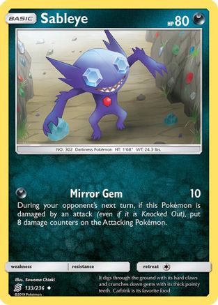 Sableye 133/236 - SM Unified Minds