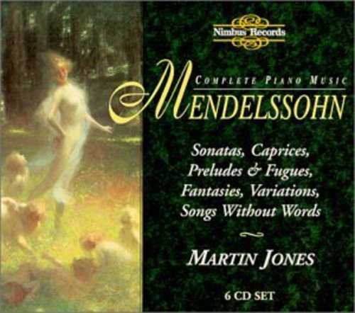 Mendelssohn / Jones - Piano Music (complete) Music CD
