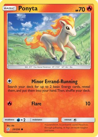 Ponyta 023/236 - SM Cosmic Eclipse