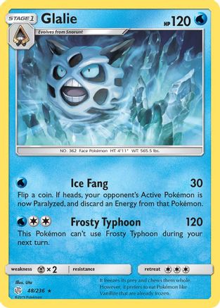 Glalie 048/236 - SM Cosmic Eclipse