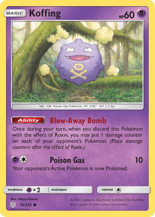 Koffing 076/236 - SM Cosmic Eclipse