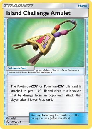 Island Challenge Amulet 194/236 - SM Cosmic Eclipse