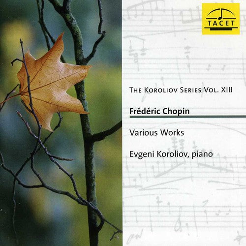 Chopin / Koroliov - Koroliov Series: Chopin 13 Music CD