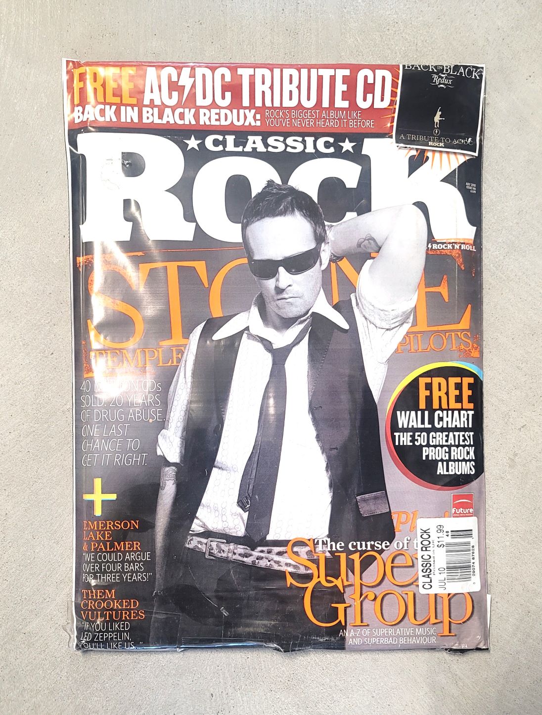 Classic Rock Magazine - Featuring Stone Temple Pilots July 2010