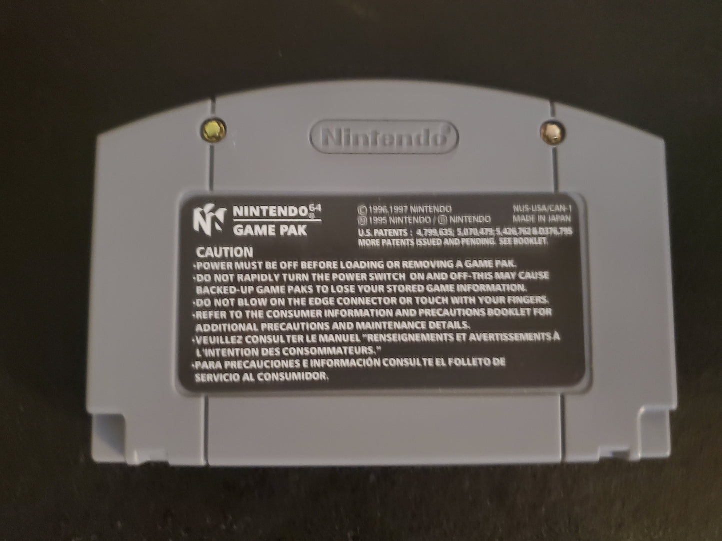 Mario Party 1 N64 Nintendo 64 Video Game Cartridge 1999