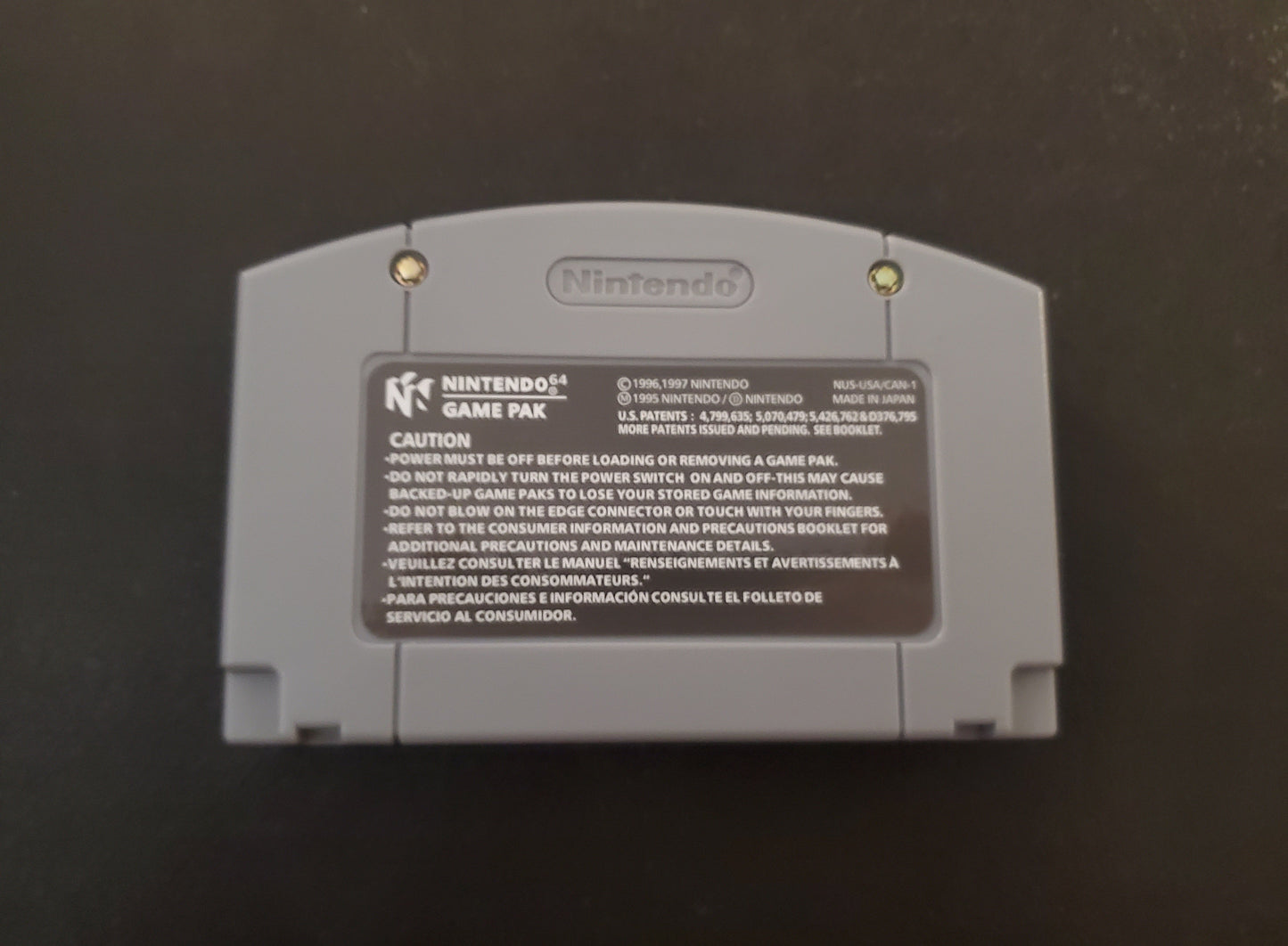 Turok Rage Wars N64 Nintendo 64 Video Game Cartridge 1999