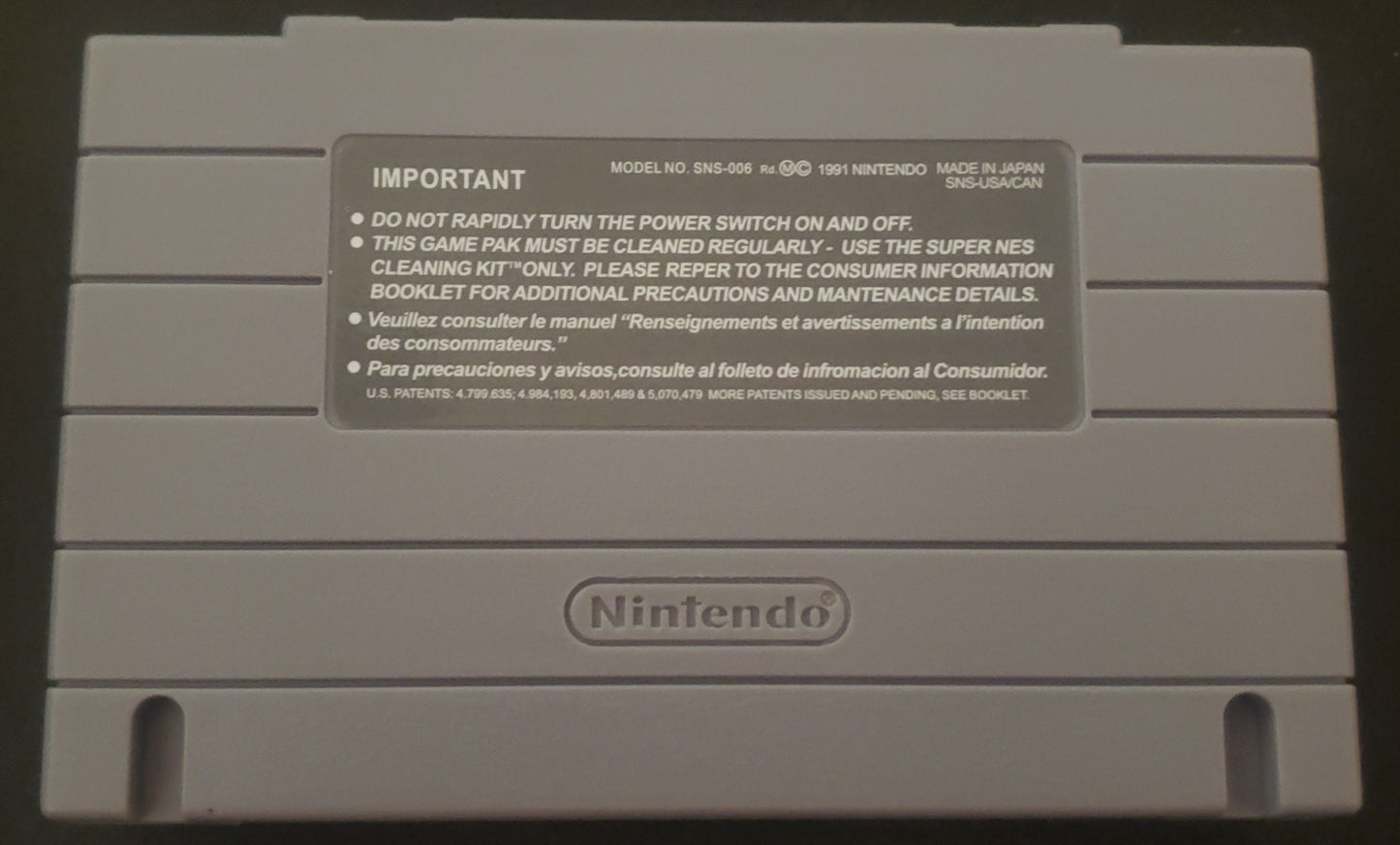 Ogre Battle SNES Video Game Cartridge Super Nintendo 1995
