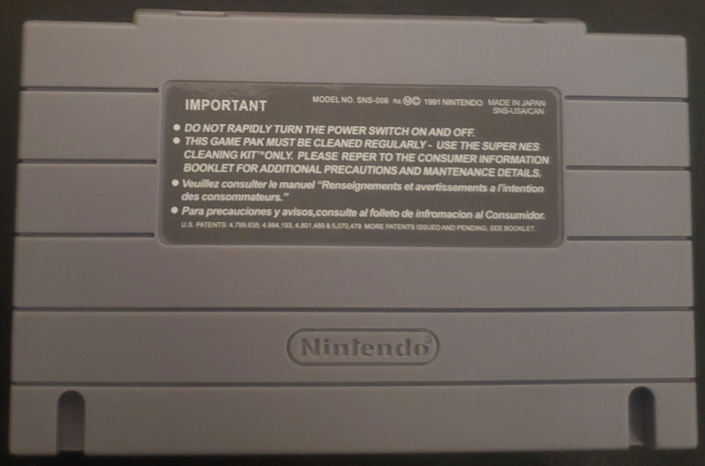 Final Fantasy 5 SNES Video Game Cartridge Super Nintendo 1992