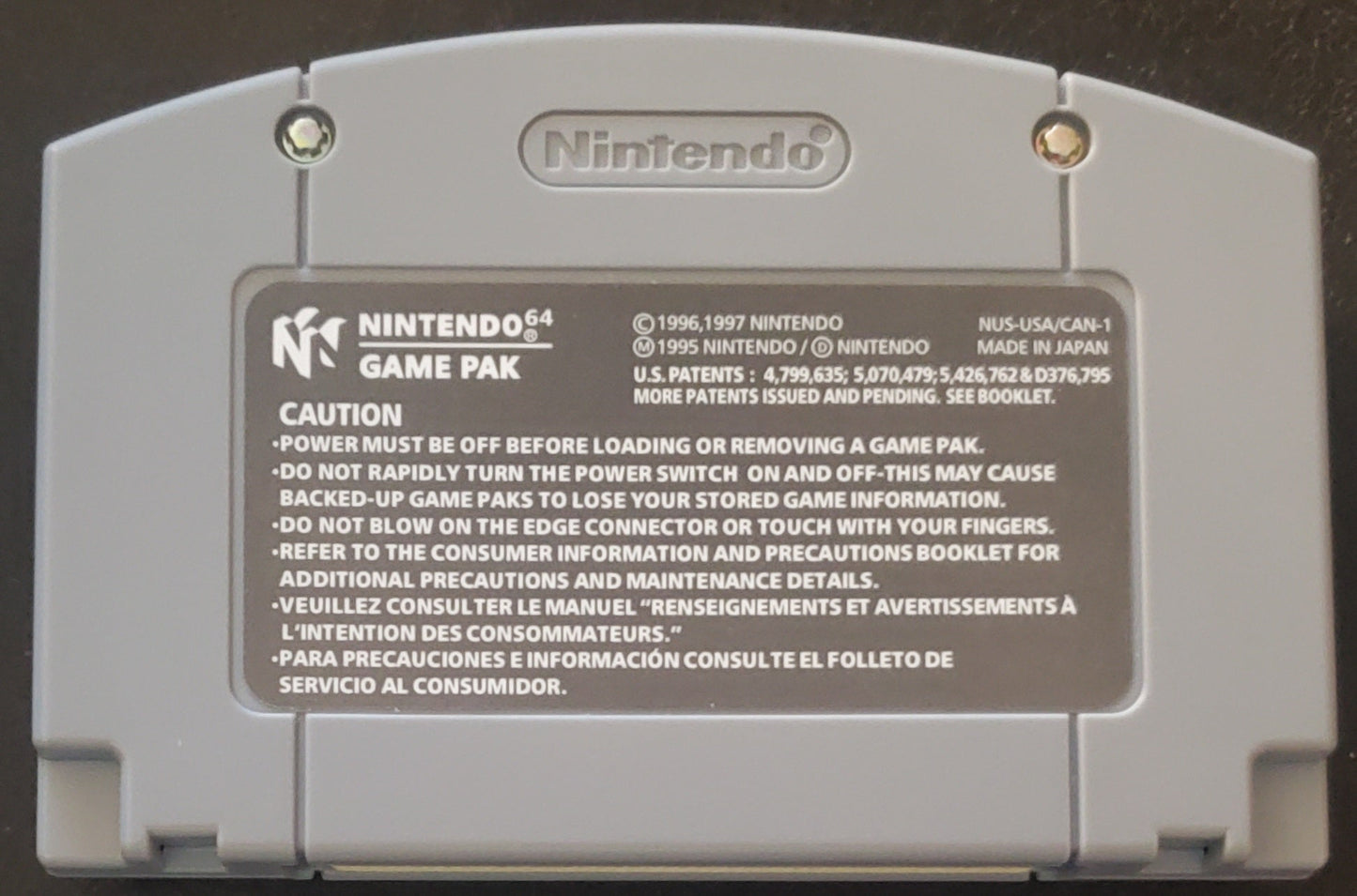Wrestlemania 2000 N64 Nintendo 64 Video Game Cartridge 1999