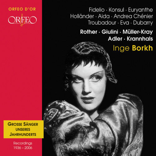 INGE BORKH - Recital Music CD
