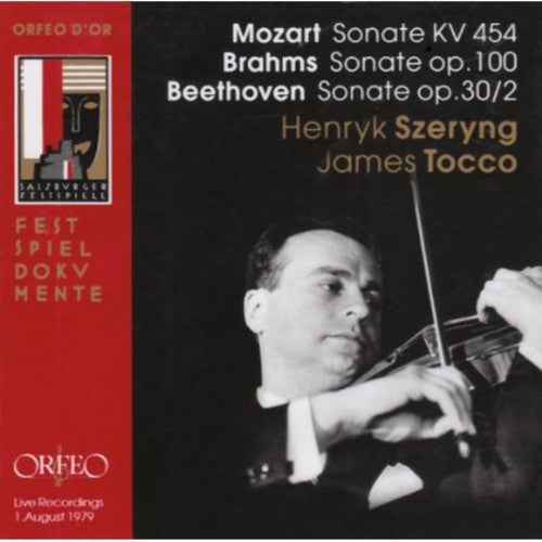 Mozart / Brahms / Beethoven / Szeryng / Tocco - Sonatas Music CD
