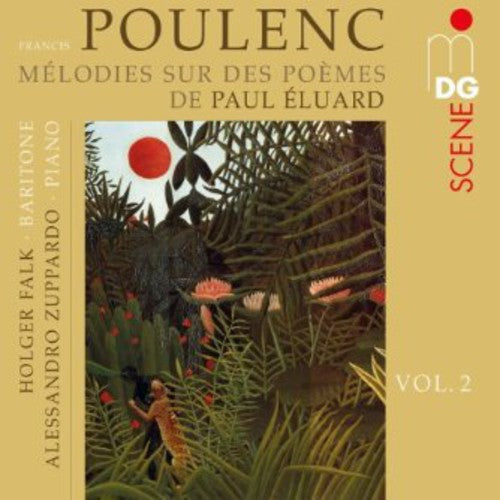 Poulenc / Falk / Zuppato - Songs 2 Acc to Paul Eluard Music CD