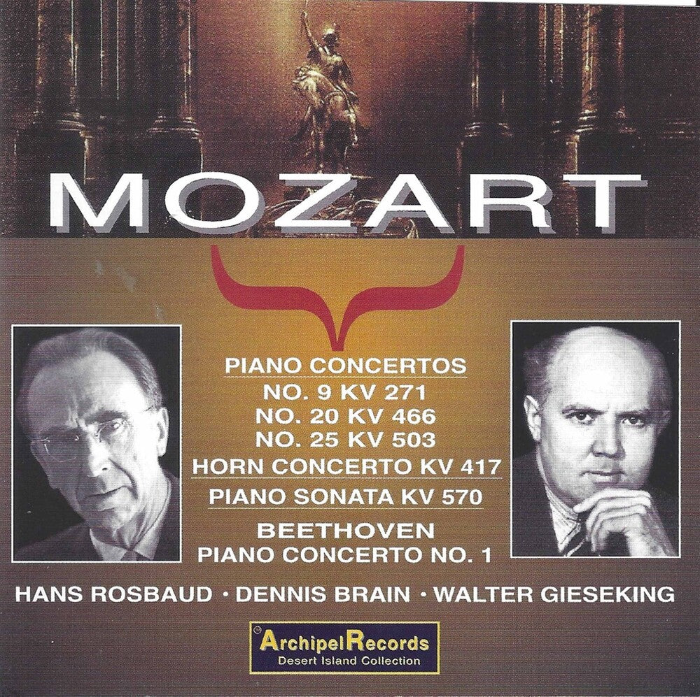 Mozart / Gieseking - Klavierkonzerte 9 20 25 Music CD