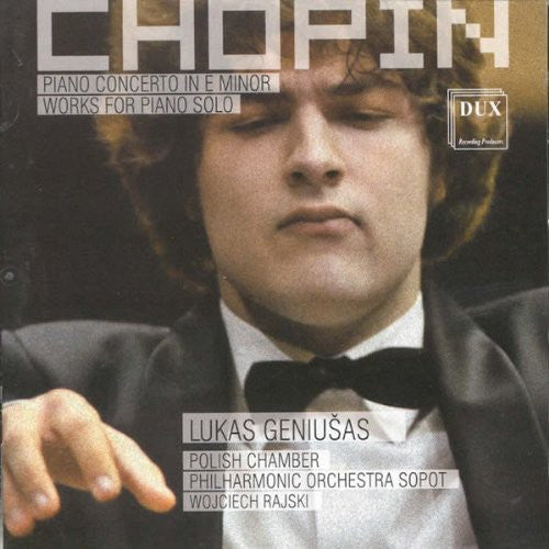 Lukas Geniusas - Piano Concerto 1 in E minor Opera 11 & Works for Music CD