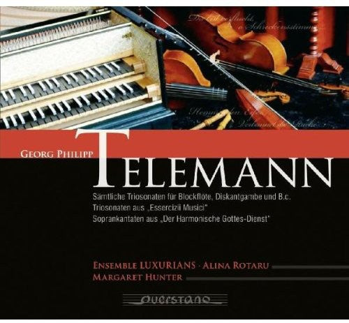 Telemann / Ensemble Luxurians / Rotaru - Trio Sonatas For Recorder Music CD