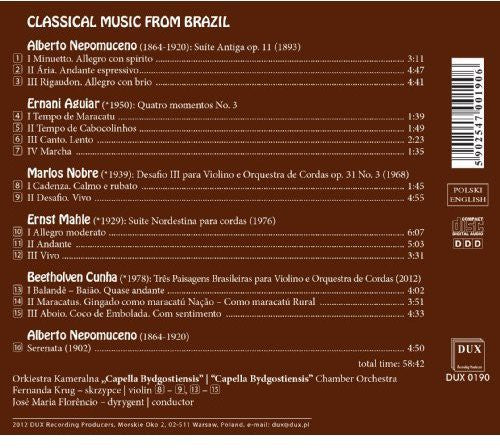 Jose Maria Florencio - Classical Music from Brazil Music CD