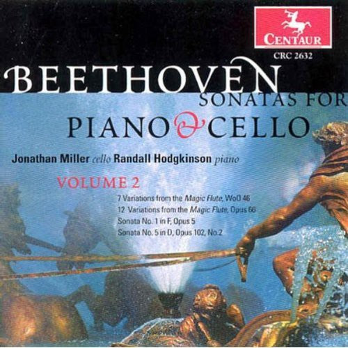 Beethoven / Miller / Hodgkinson - Sonatas for Piano & Cello 2 Music CD