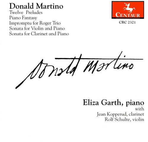 Martino / Garth / Koppetud / Schulte - Solo Piano & Chamber Works Music CD
