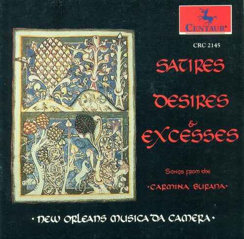Orff / New Orleans Musica Da Camera - Satires Desires & Excesses: Carmina Burana Exc. Music CD