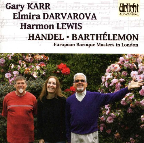 Handel / Barthelemon / Karr / Darvarova / Lewis - European Baroque Masters in London Music CD