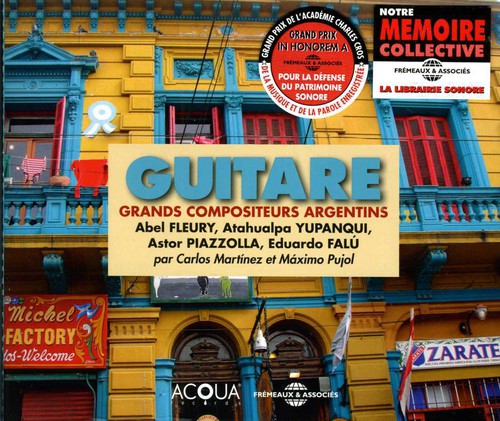Carlos Martinez / Pujol,Maximo - Guitar: Great Argentinean Composers Music CD