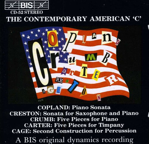 Copland / Creston / Crumb / Carter / Cage - American Composers Music CD