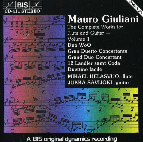 Mikael Helasvuo - Complete Works for Flute & Guitar 1 Music CD