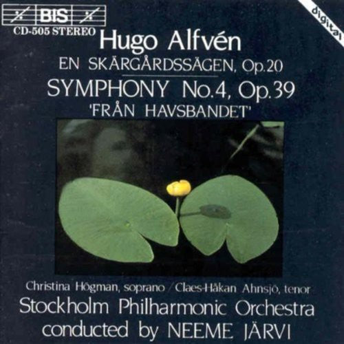 Neeme Järvi - Symphony 4 / en Skargardssagen Music CD