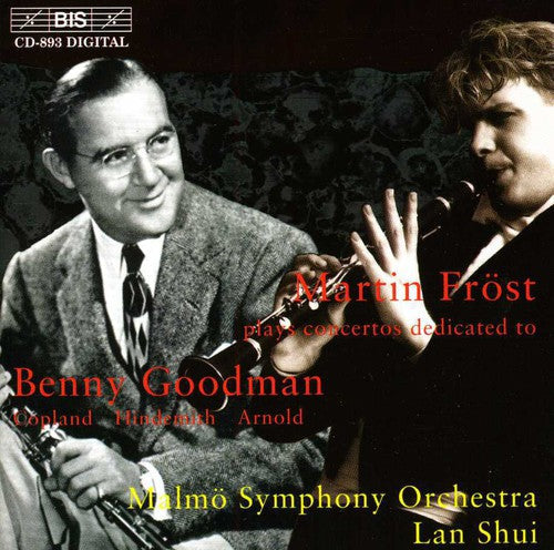 Martin Frost - Concertos for Clarinet & String Orchestra Music CD