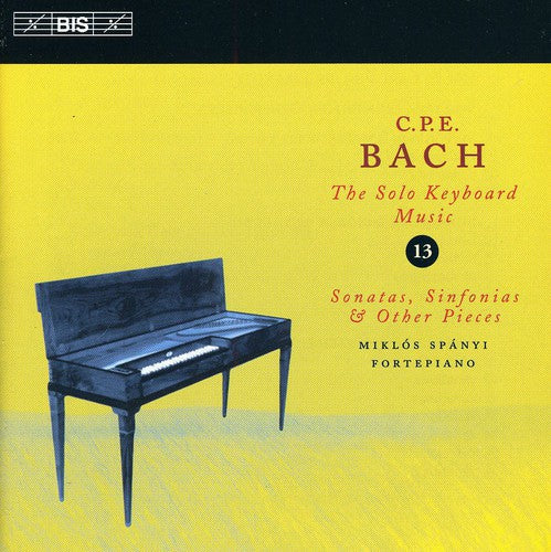 Miklos Spanyi - Solo Keyboard Music 13 Music CD