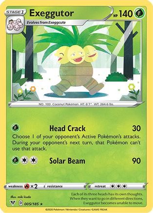Exeggutor 005/185 - SWSH04 Vivid Voltage