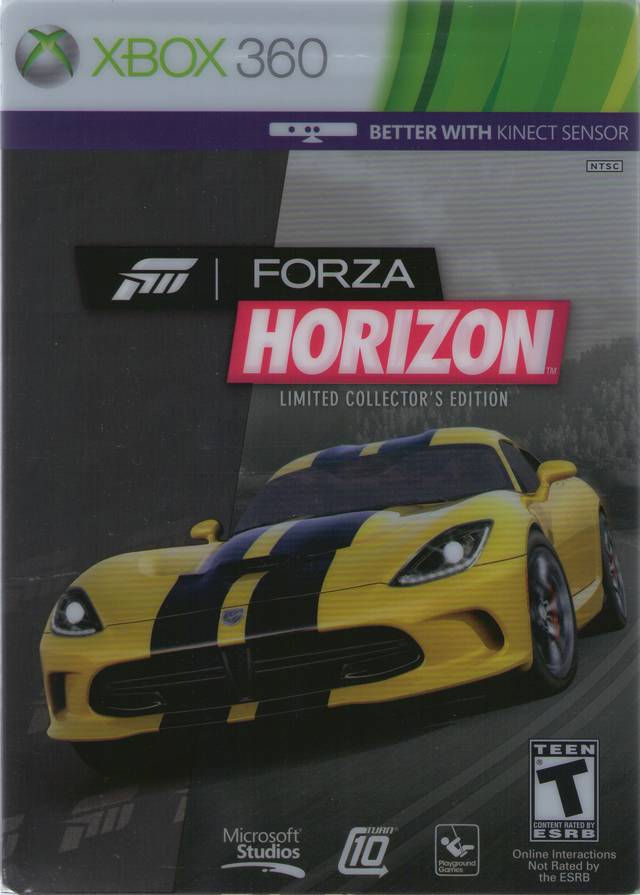 Forza Horizon Limited Collector Edition (SteelBook) (Xbox 360)