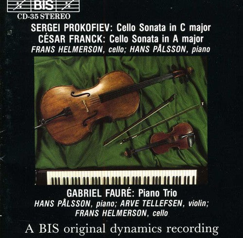 Hans Palsson - Trio Op 120 / Cello Sonata Op 119 / Cello Sonata Music CD