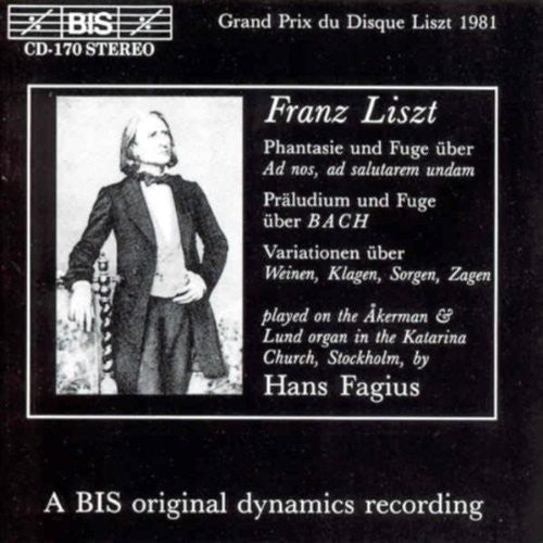 HANS FAGIUS - Organ Works Music CD