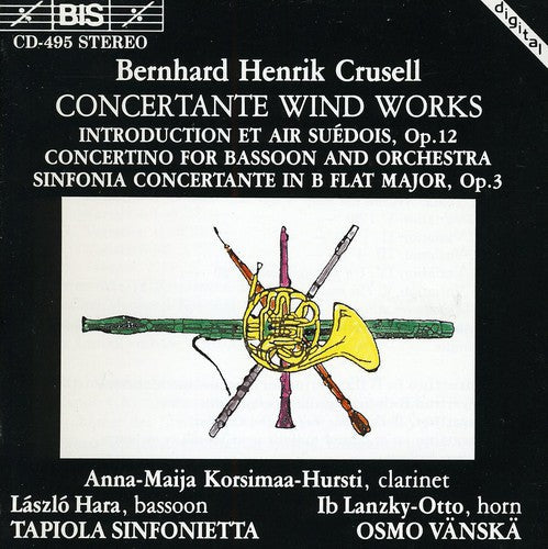 Anna-Maija Korsimaa-Hursti - Introduction & Swedish Air for Clarinet & Orch Music CD