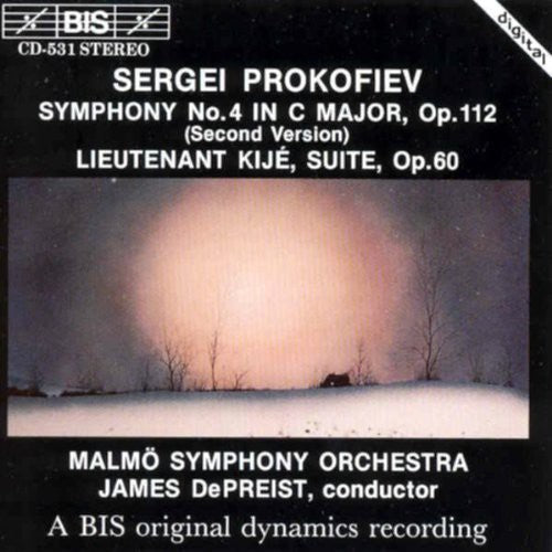 James DePreist - Symphony 4 / Lieutenant Kije Suite Music CD