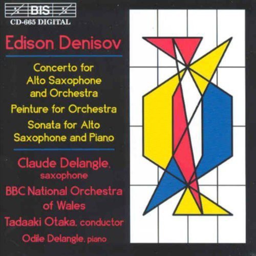 Claude Delangle - Concerto for Alto Saxophone Music CD