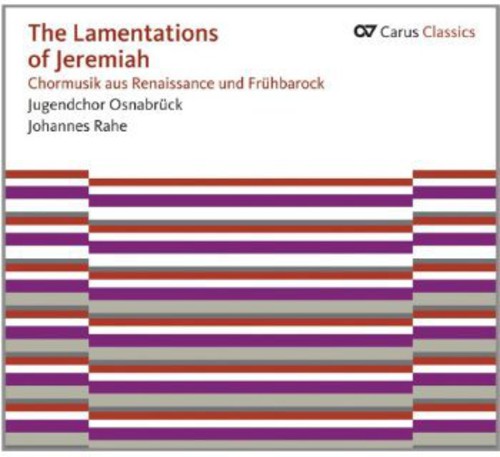 Johannes Rahe - Lamentations of Jeremiah Music CD