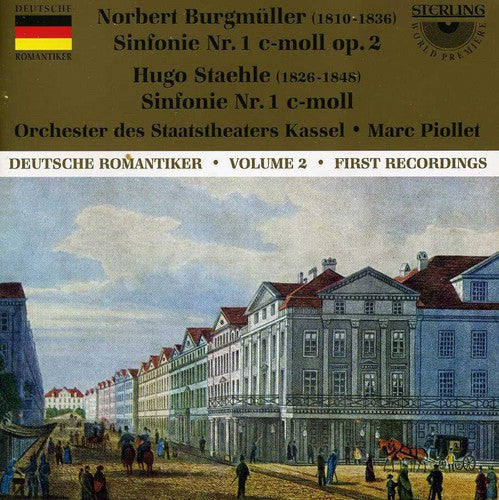 Burgmuller / Staehle / Piollet - Symphony 1 C minor Op 2 Music CD