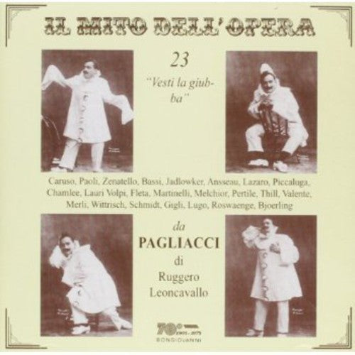 Leoncavallo / Caruso / Paoli - Vesti la Giubba Marathon Music CD