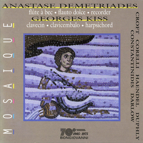 Handel / Demetriades - Sonata in Do Maggiore Op 1 N 7 Per Flauto E B.C. Music CD