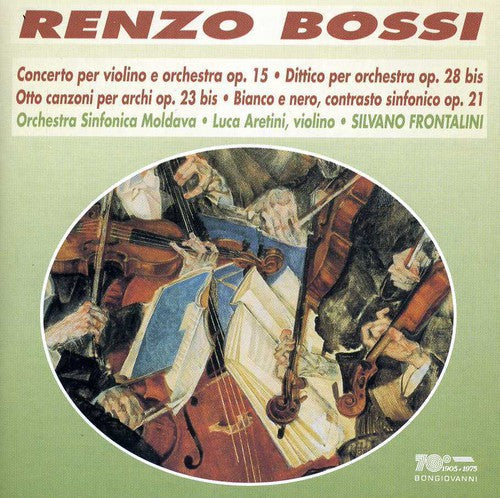 Silvano Frontalini - Violin Cto in C Op 15 / Dittico for String Orch Music CD