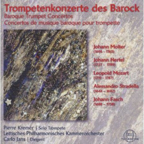 Molter / Jans / Lettisches Phil Kammerorch - Baroque Trumpet Concert Music CD